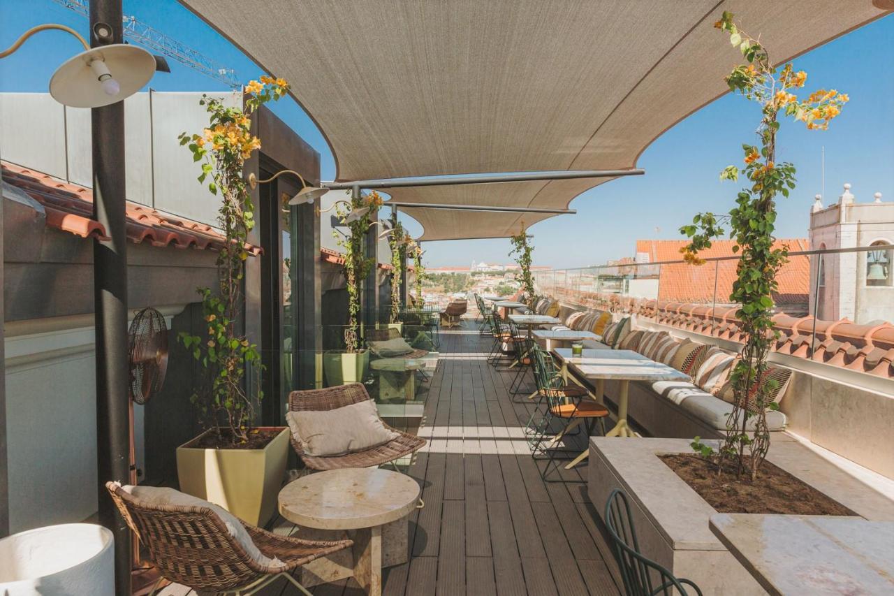 The Lumiares Hotel & Spa - Small Luxury Hotels Of The World Lisbon Bagian luar foto Rooftop terrace