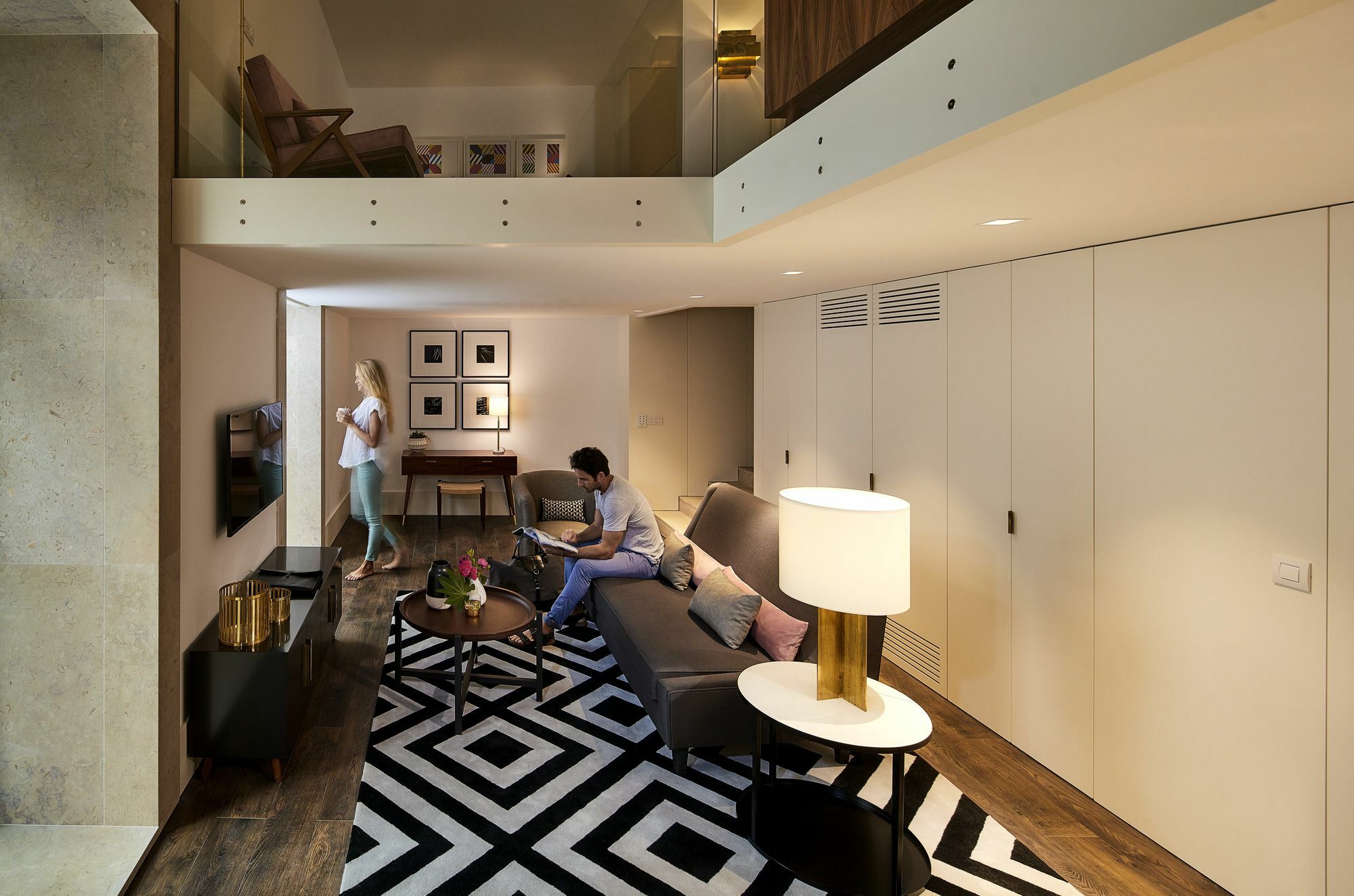 The Lumiares Hotel & Spa - Small Luxury Hotels Of The World Lisbon Bagian luar foto The living room of a duplex apartment